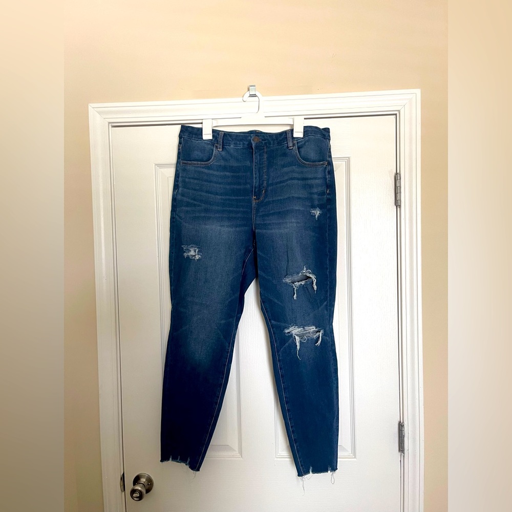 brand new size 18 american eagle curvy high rise jeans